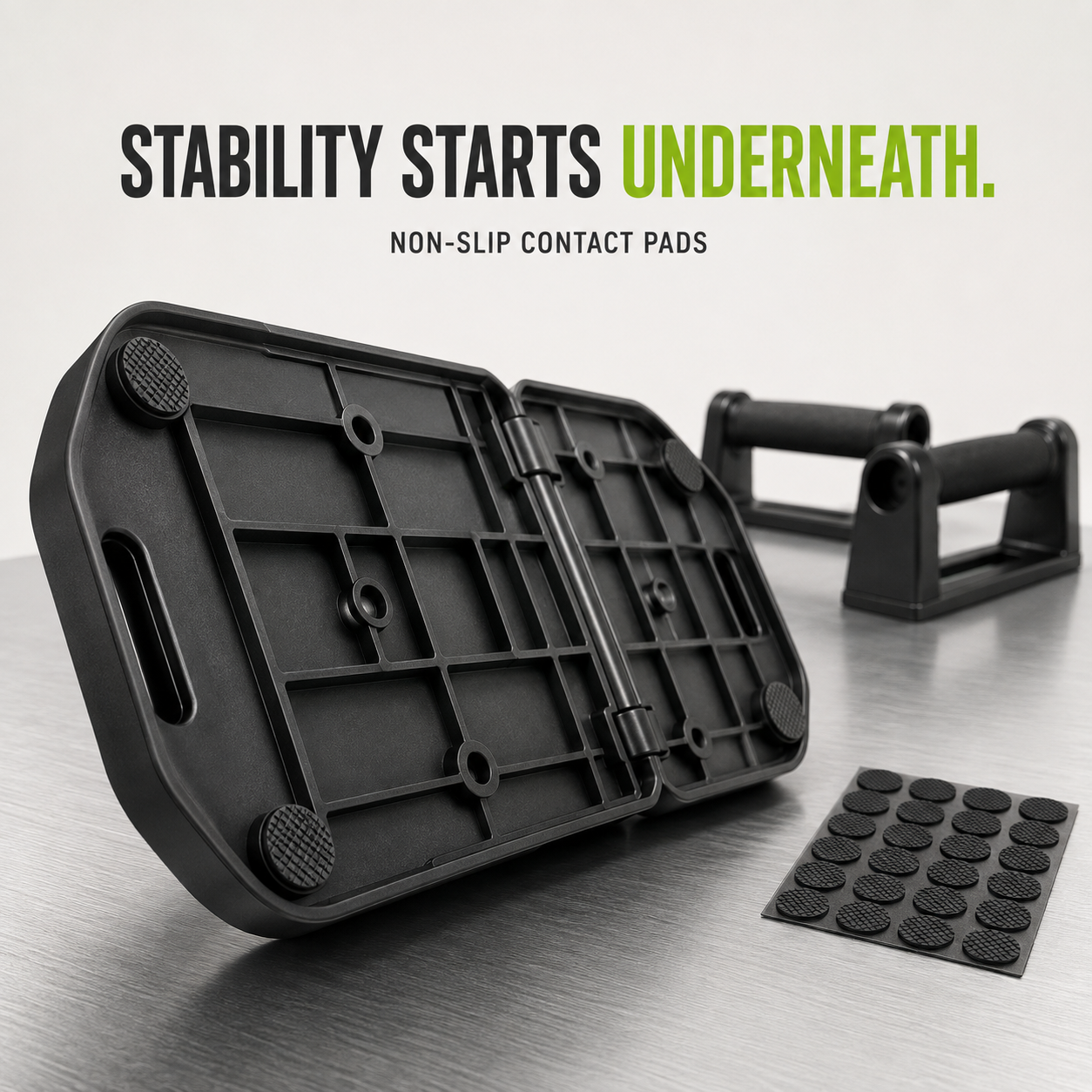Multifunctional Foldable Push-Up Board System – Colour-Coded Upper-Body Training Set
