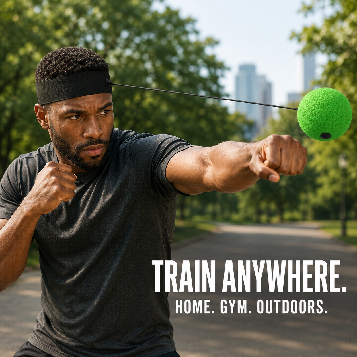 Boxing Reflex Ball Headband Trainer for Speed &amp; Focus