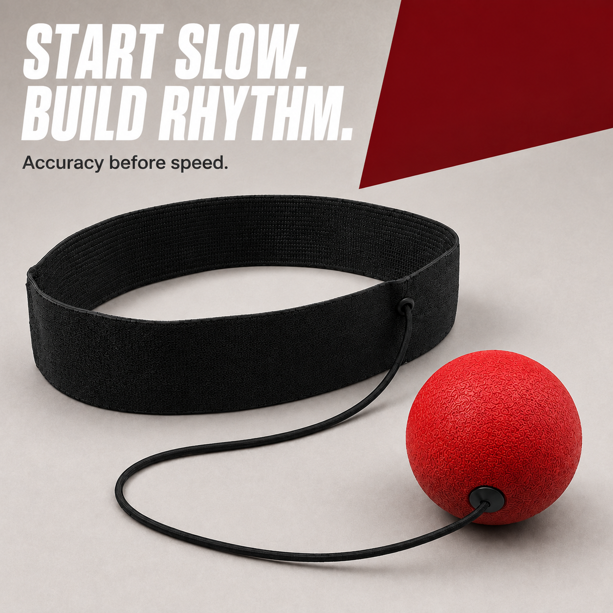 Boxing Reflex Ball Headband Trainer for Speed &amp; Focus